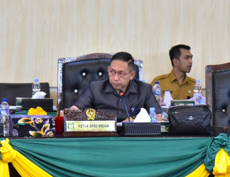 Rico Waas: Berbagai saran dan masukan seluruh Fraksi DPRD Kota Medan mencerminkan adanya semangat bersama, kerja sinergis, dan kemitraan yang tangguh antara eksekutif dan legislatif.
